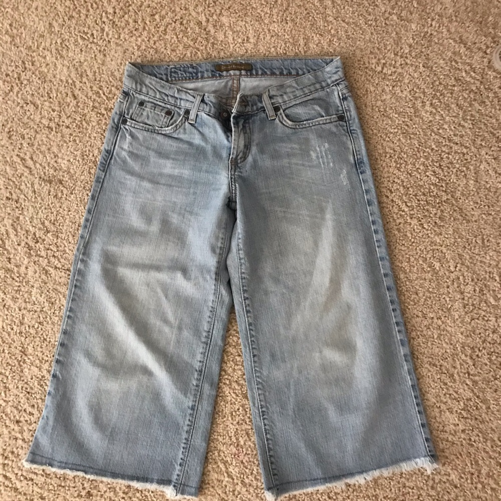 David Kahn vintage cropped flare jeans
